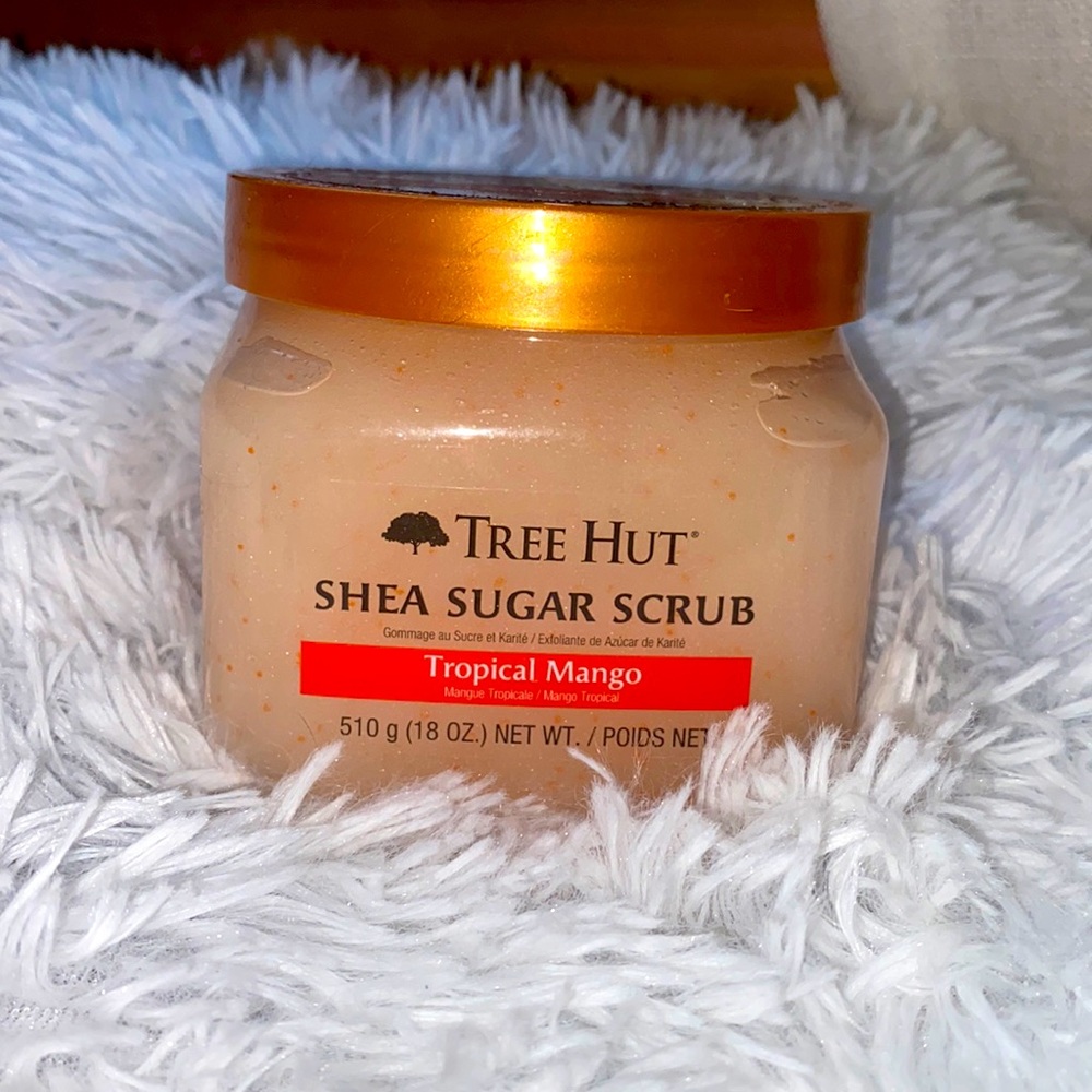 LIMITED EDITION TROPICAL MANGO TREE HUT SCRUB
